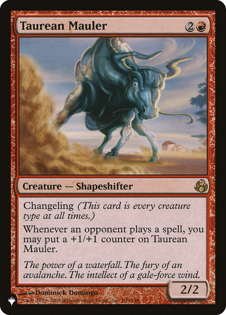 Taurean Mauler (PLIST-1207) - The List - Premium MTG Single from Wizards of the Coast - Just $0.46! Shop now at Game Crave Tournament Store