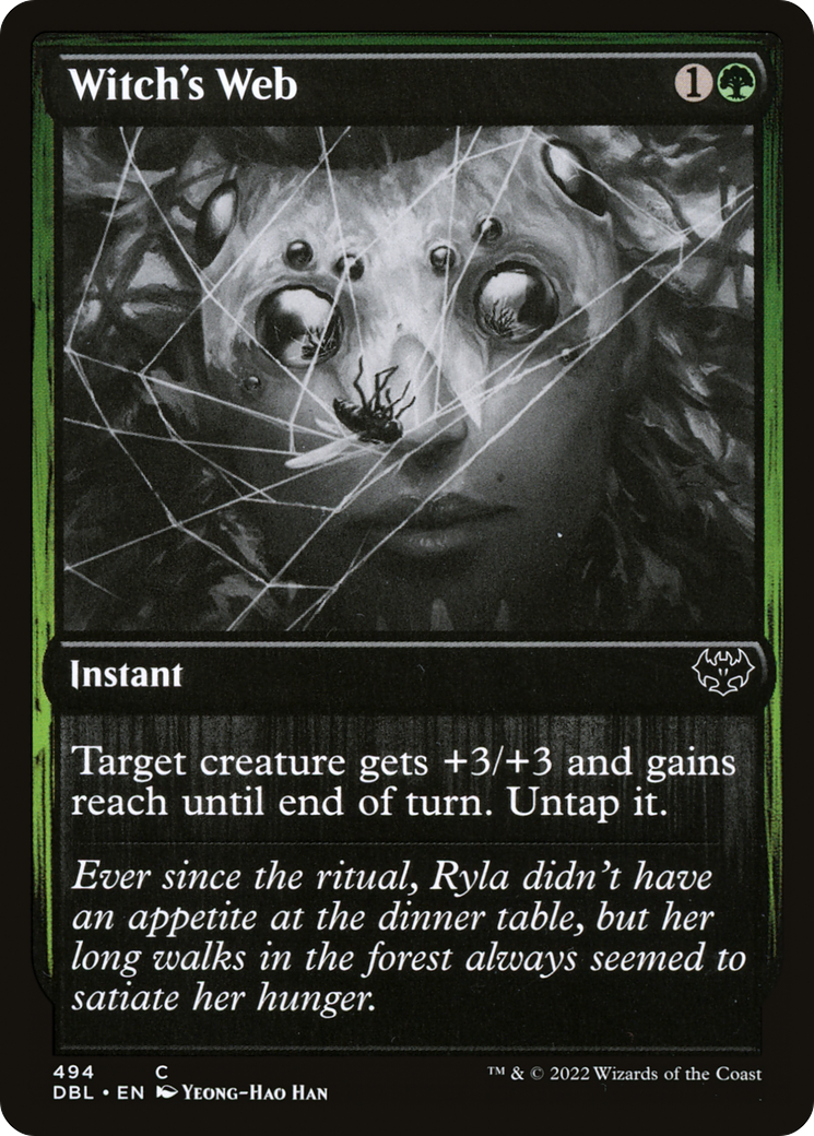 Witch's Web (DBL-494) - Innistrad: Double Feature - Premium MTG Single from Wizards of the Coast - Just $0.08! Shop now at Game Crave Tournament Store