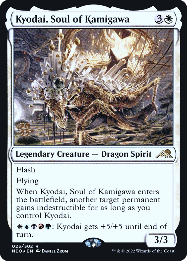 Kyodai, Soul of Kamigawa (PNEO-23S) - Kamigawa: Neon Dynasty Promos Foil - Premium MTG Single from Wizards of the Coast - Just $0.54! Shop now at Game Crave Tournament Store