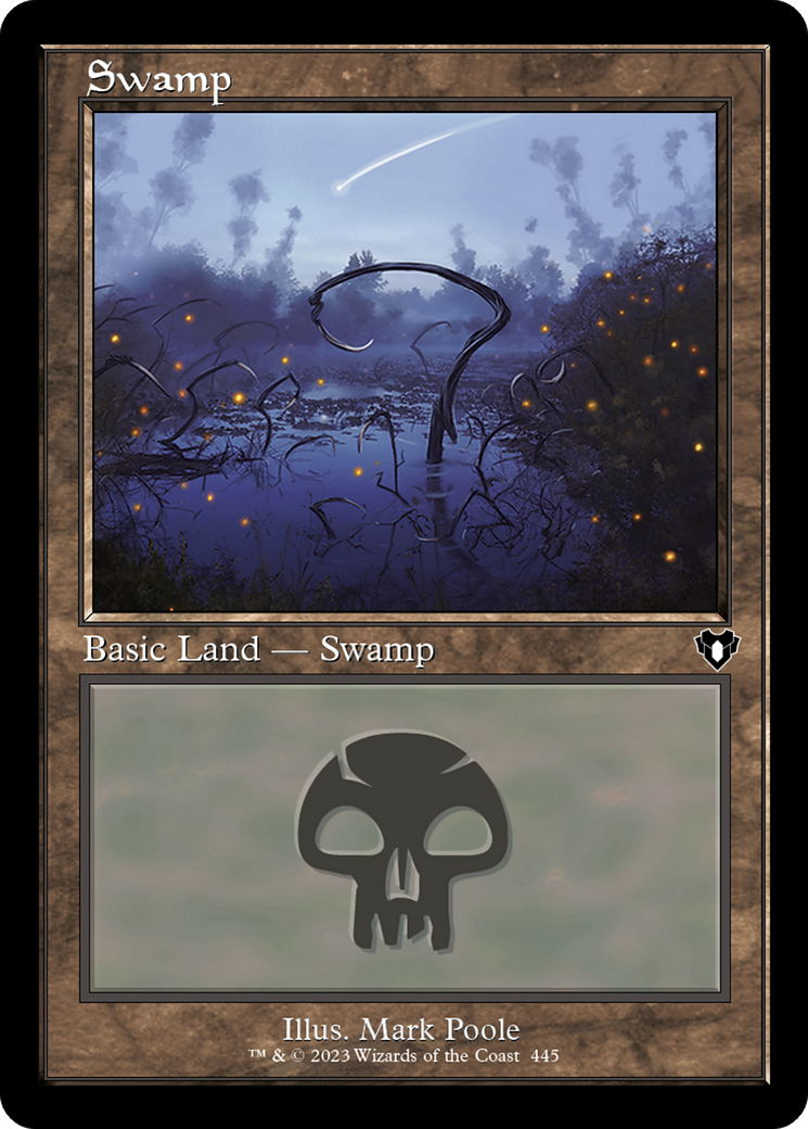 Swamp (CMM-445) - Commander Masters - Premium MTG Single from Wizards of the Coast - Just $0.09! Shop now at Game Crave Tournament Store