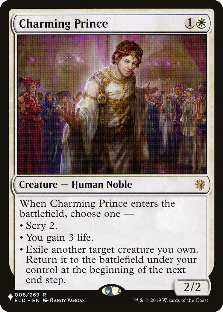 Charming Prince (PLIST-1243) - The List - Premium MTG Single from Wizards of the Coast - Just $0.23! Shop now at Game Crave Tournament Store