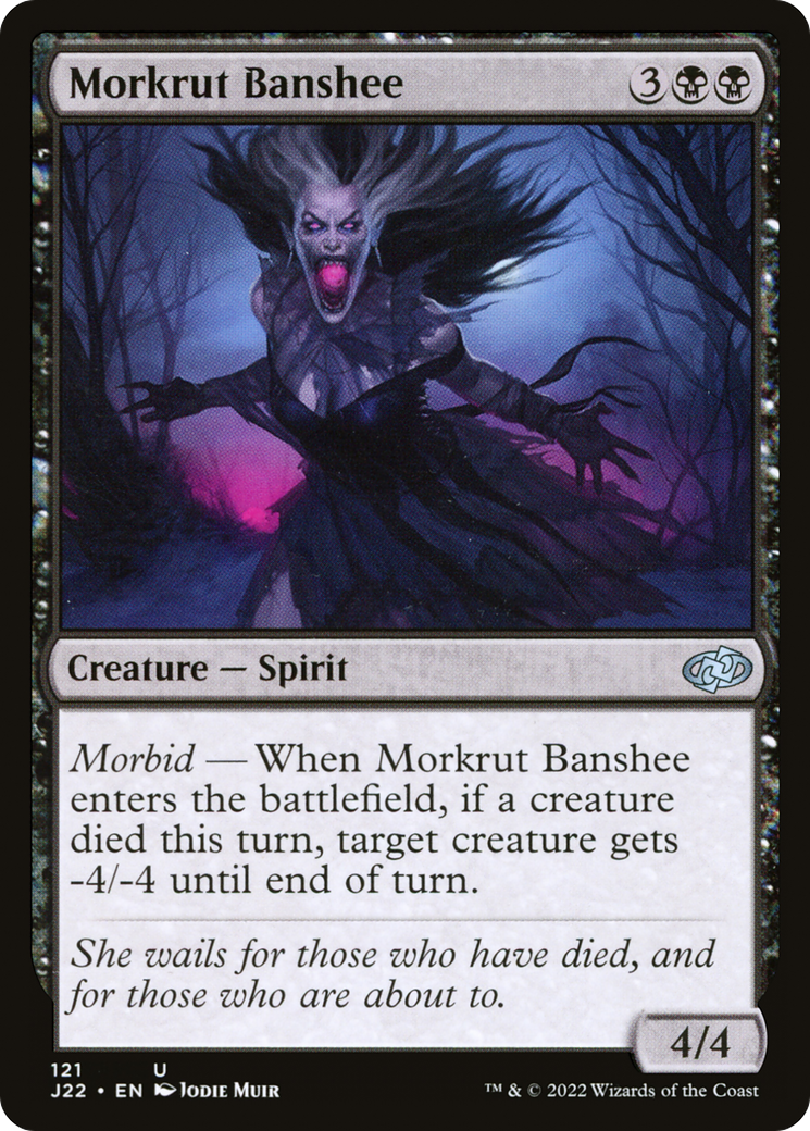 Morkrut Banshee (J22-121) - Jumpstart 2022 - Premium MTG Single from Wizards of the Coast - Just $0.08! Shop now at Game Crave Tournament Store