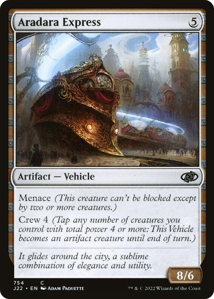 Aradara Express (J22-754) - Jumpstart 2022 - Premium MTG Single from Wizards of the Coast - Just $0.08! Shop now at Game Crave Tournament Store
