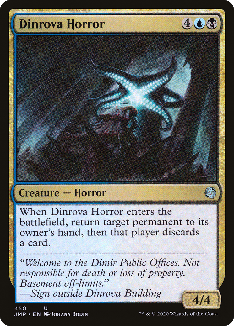 Dinrova Horror (JMP-450) - Jumpstart - Premium MTG Single from Wizards of the Coast - Just $0.25! Shop now at Game Crave Tournament Store