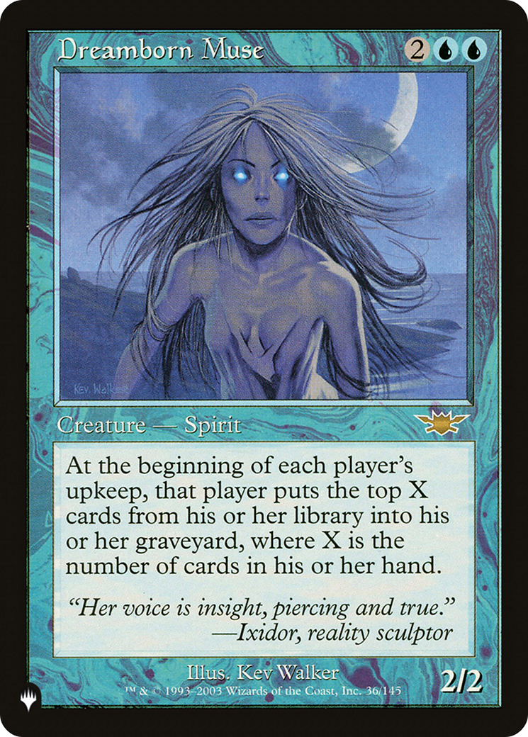 Dreamborn Muse (PLIST-1178) - The List - Premium MTG Single from Wizards of the Coast - Just $1.51! Shop now at Game Crave Tournament Store