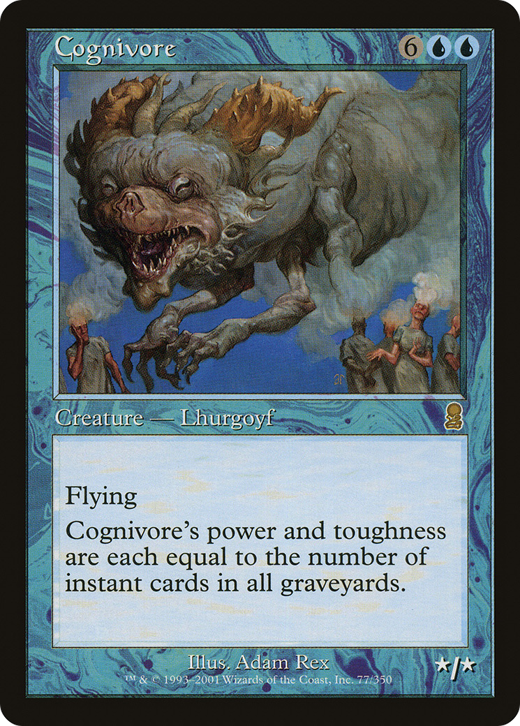 Cognivore (ODY-077) - Odyssey Foil - Premium MTG Single from Wizards of the Coast - Just $2.36! Shop now at Game Crave Tournament Store