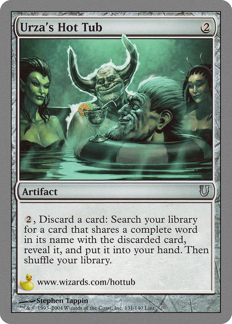 Urza's Hot Tub (UNH-131) - Unhinged - Premium MTG Single from Wizards of the Coast - Just $0.08! Shop now at Game Crave Tournament Store