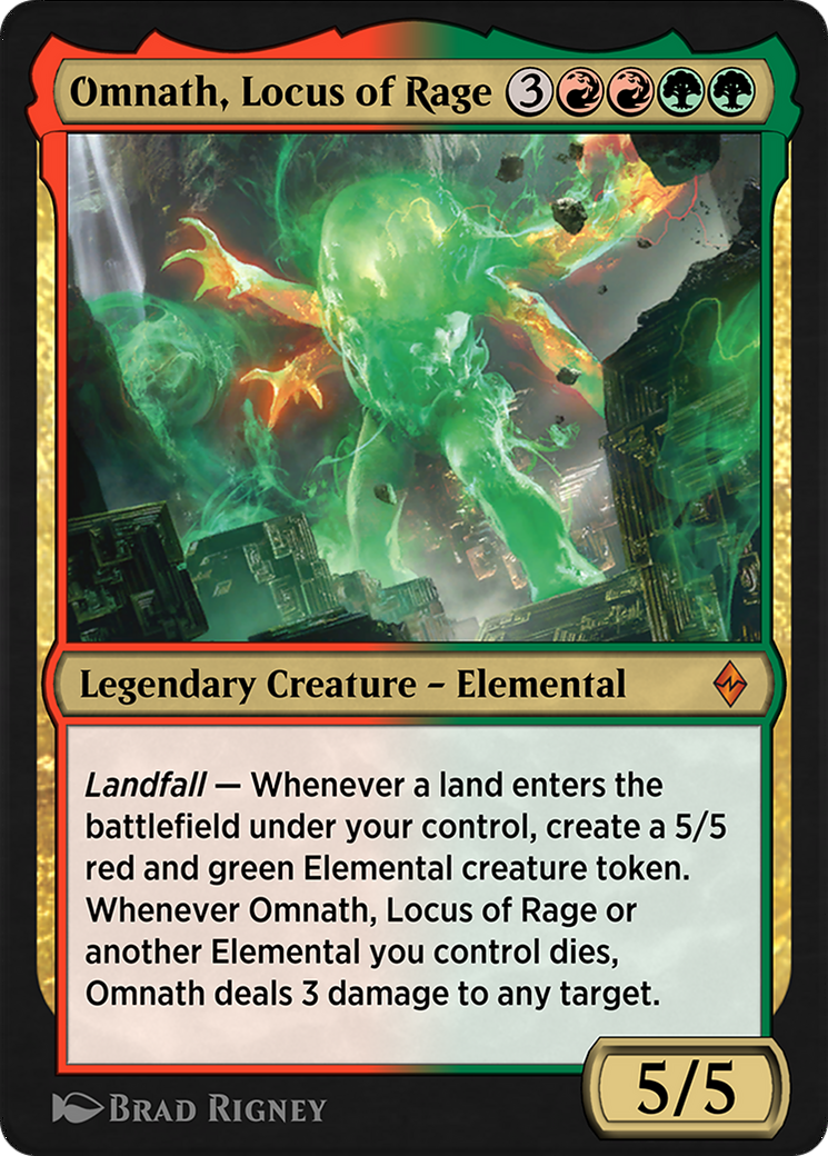 Omnath, Locus of Rage (EA3-017) - Explorer Anthology 3 - Premium MTG Single from Wizards of the Coast - Just $0! Shop now at Game Crave Tournament Store