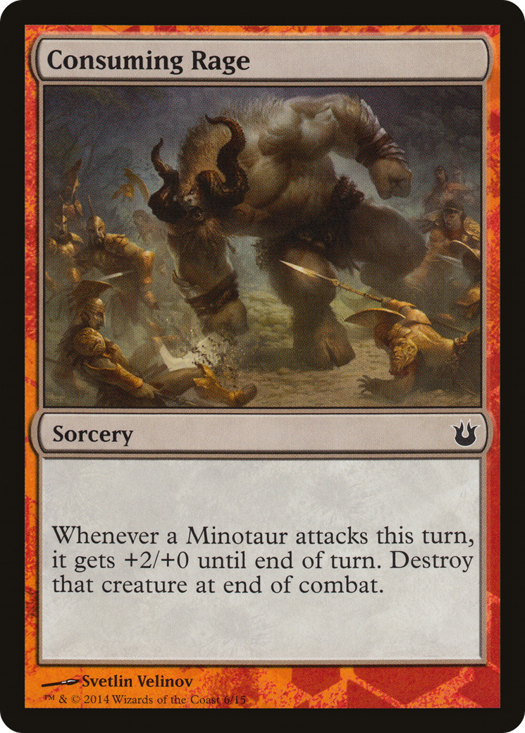Consuming Rage (TBTH-006) - Battle the Horde - Premium MTG Single from Wizards of the Coast - Just $0.08! Shop now at Game Crave Tournament Store