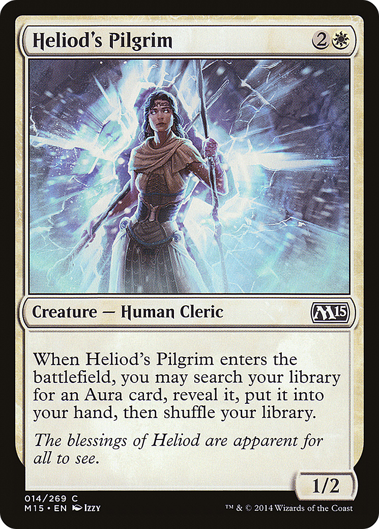 Heliod's Pilgrim (M15-014) - Magic 2015 - Premium MTG Single from Wizards of the Coast - Just $0.08! Shop now at Game Crave Tournament Store