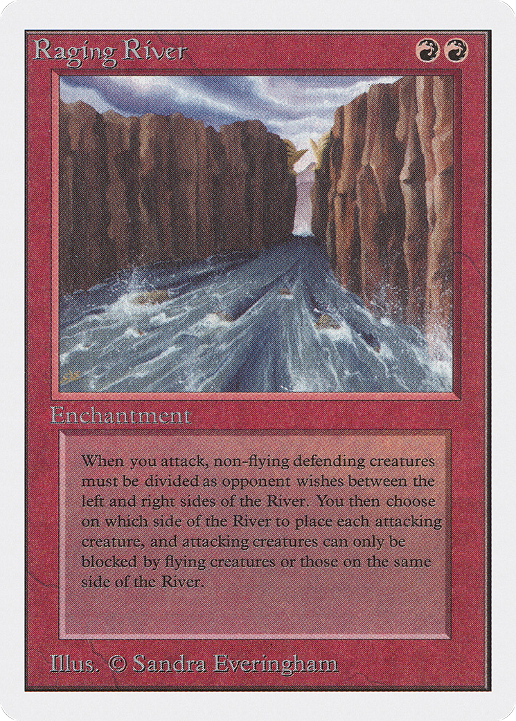 Raging River (2ED-169) - Unlimited Edition - Premium MTG Single from Wizards of the Coast - Just $128.99! Shop now at Game Crave Tournament Store