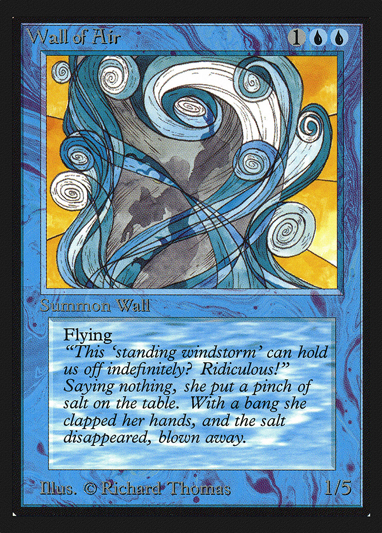 Wall of Air (CED-090) - Collectors' Edition - Premium MTG Single from Wizards of the Coast - Just $0.65! Shop now at Game Crave Tournament Store