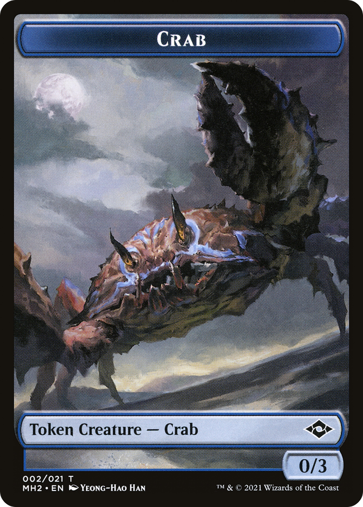 Crab (TMH2-002) - Modern Horizons 2 Tokens Foil - Premium MTG Single from Wizards of the Coast - Just $0! Shop now at Game Crave Tournament Store