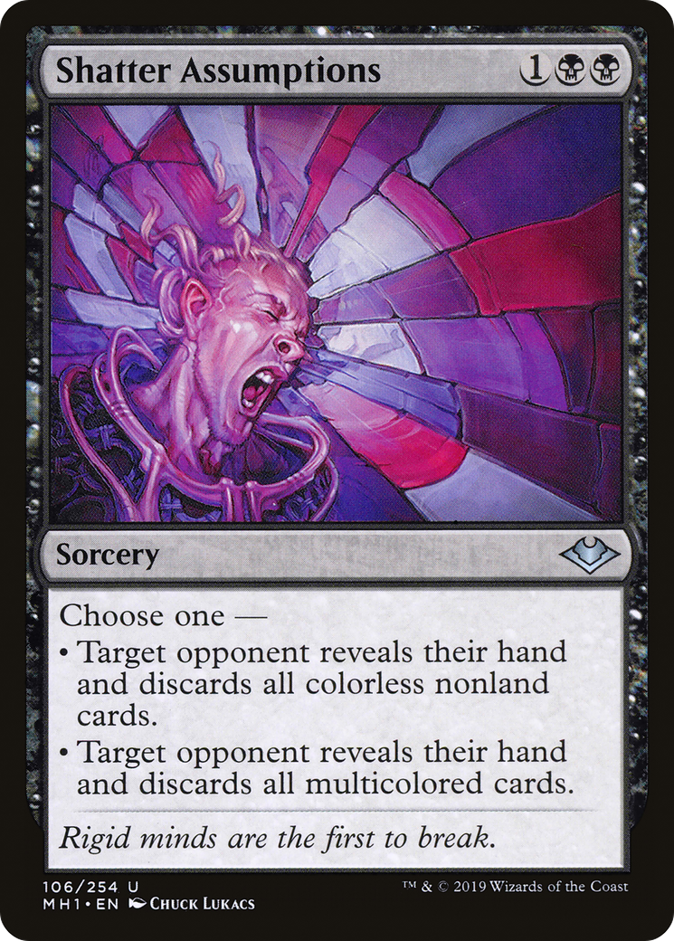 Shatter Assumptions (MH1-106) - Modern Horizons - Premium MTG Single from Wizards of the Coast - Just $0.08! Shop now at Game Crave Tournament Store