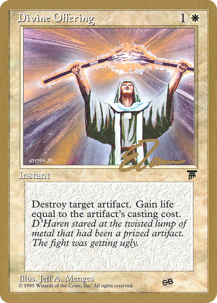 Divine Offering (PTC-ET6SB) - Pro Tour Collector Set - Premium MTG Single from Wizards of the Coast - Just $0.09! Shop now at Game Crave Tournament Store