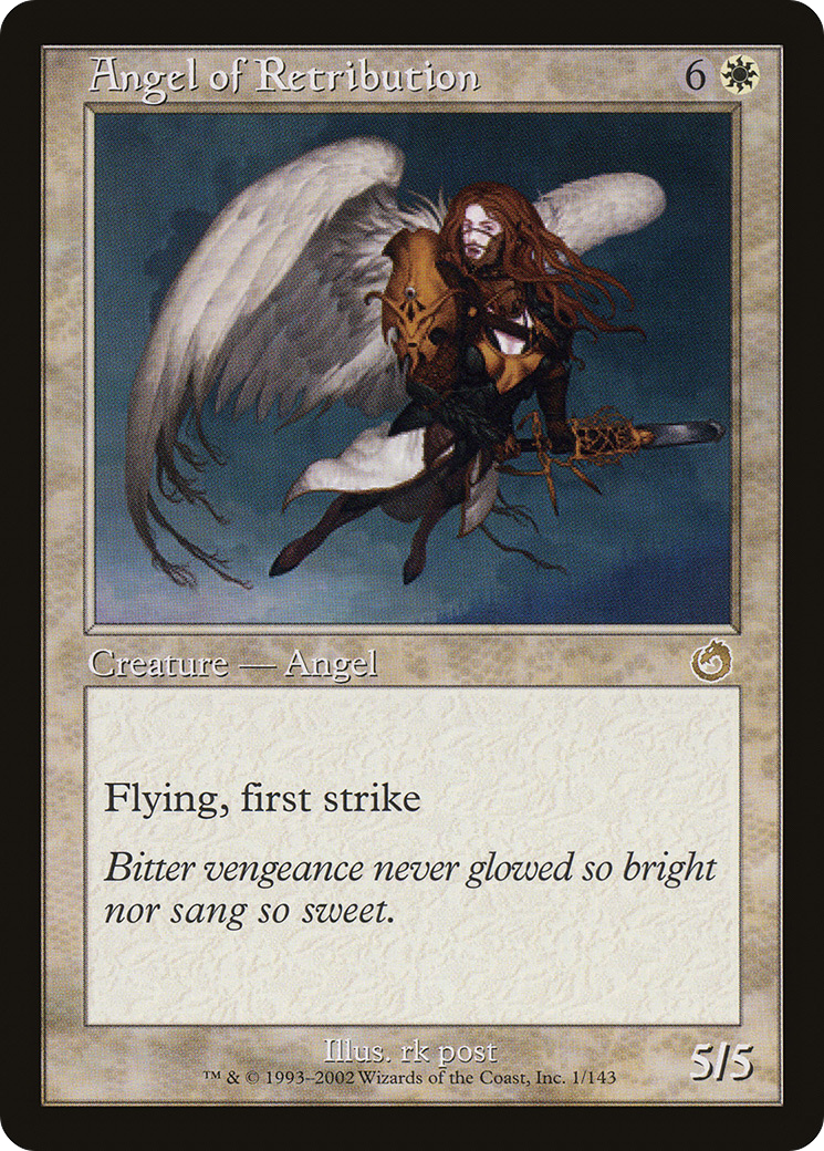 Angel of Retribution (TOR-001) - Torment - Premium MTG Single from Wizards of the Coast - Just $0.23! Shop now at Game Crave Tournament Store