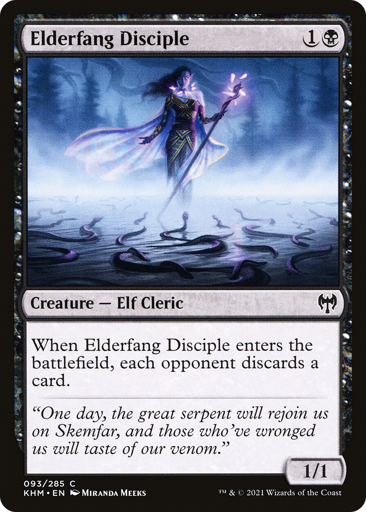 Elderfang Disciple (KHM-093) - Kaldheim - Premium MTG Single from Wizards of the Coast - Just $0.08! Shop now at Game Crave Tournament Store