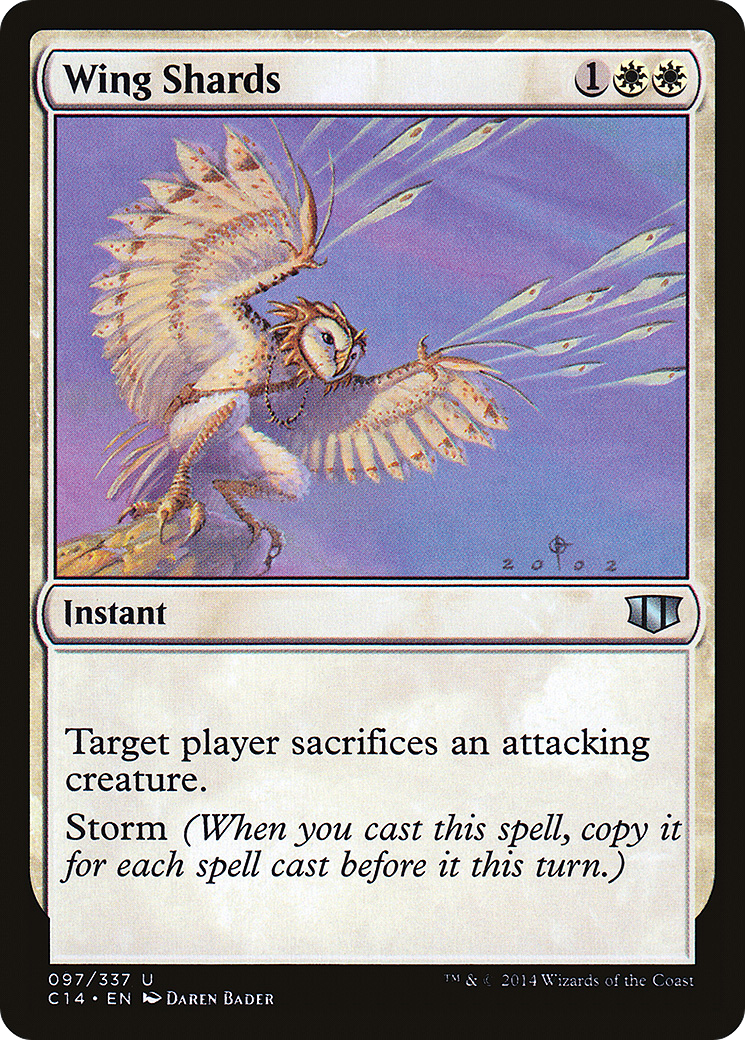 Wing Shards (C14-097) - Commander 2014 - Premium MTG Single from Wizards of the Coast - Just $0.08! Shop now at Game Crave Tournament Store