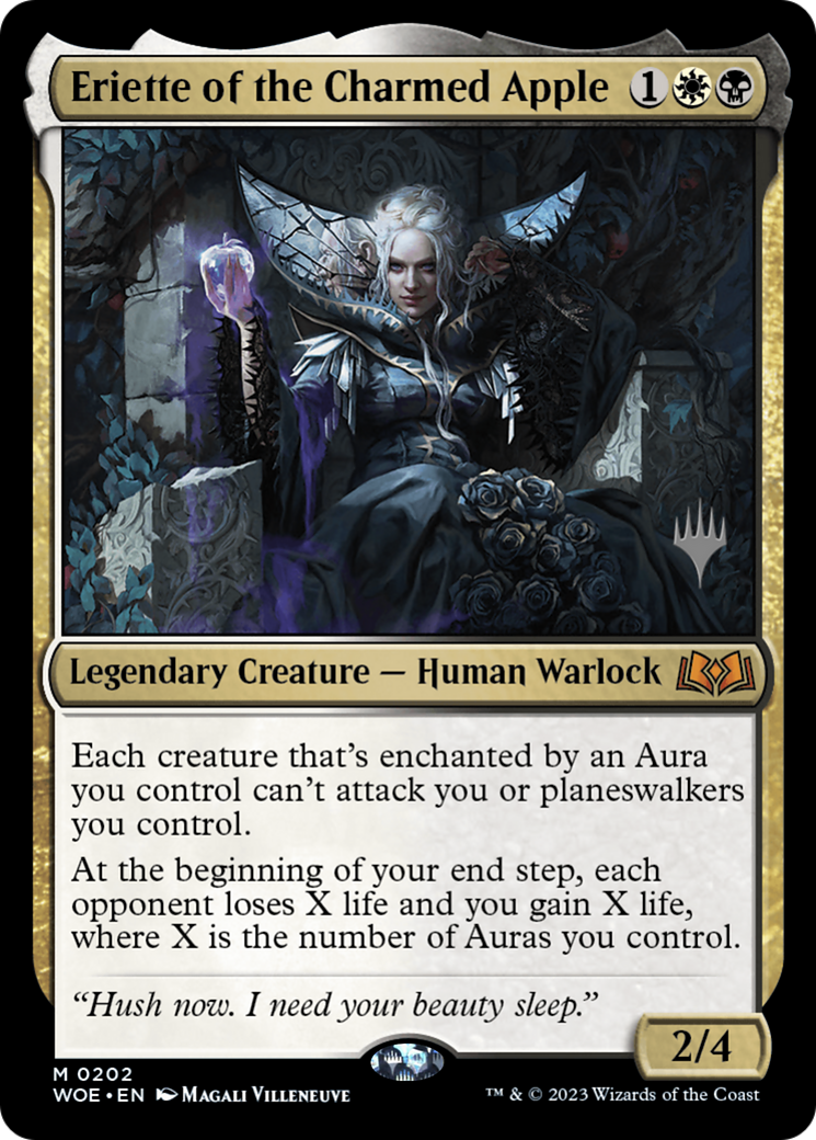 Eriette of the Charmed Apple (PWOE-202P) - Wilds of Eldraine Promos - Premium MTG Single from Wizards of the Coast - Just $0.82! Shop now at Game Crave Tournament Store