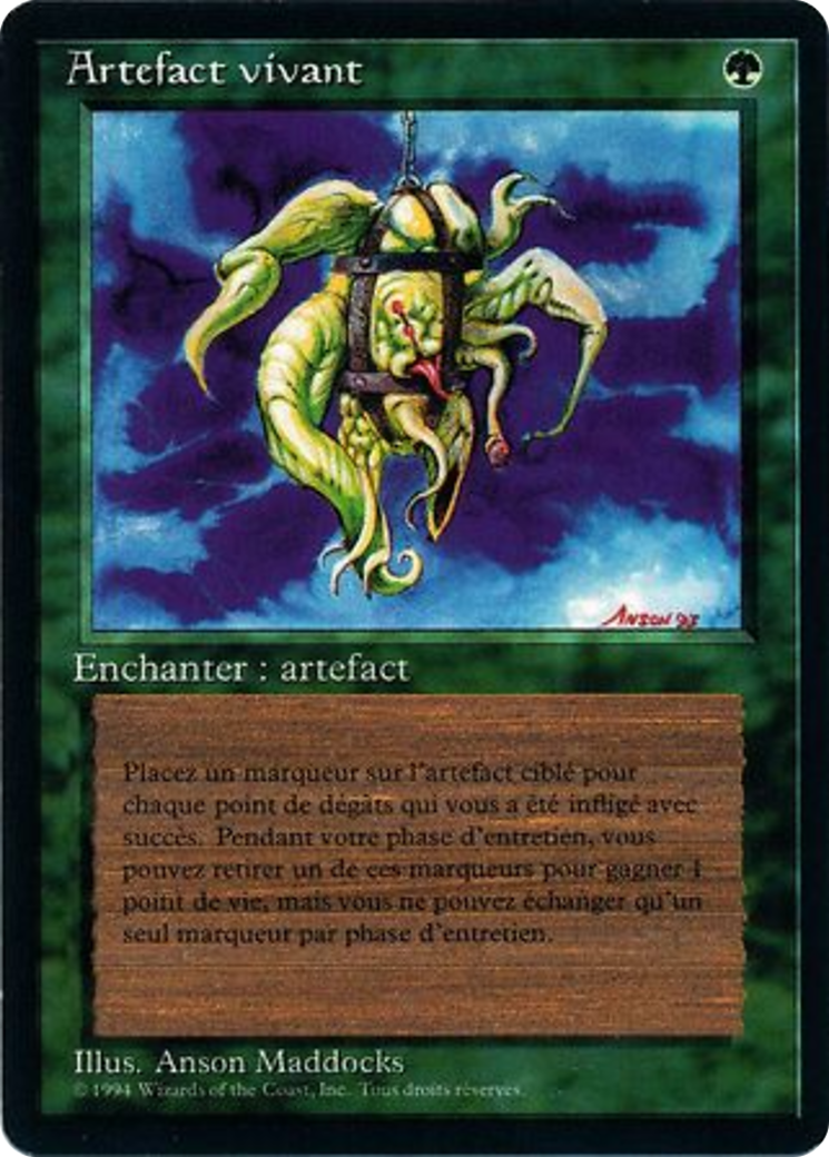 Living Artifact (FBB-209) - Foreign Black Border - Premium MTG Single from Wizards of the Coast - Just $0.54! Shop now at Game Crave Tournament Store