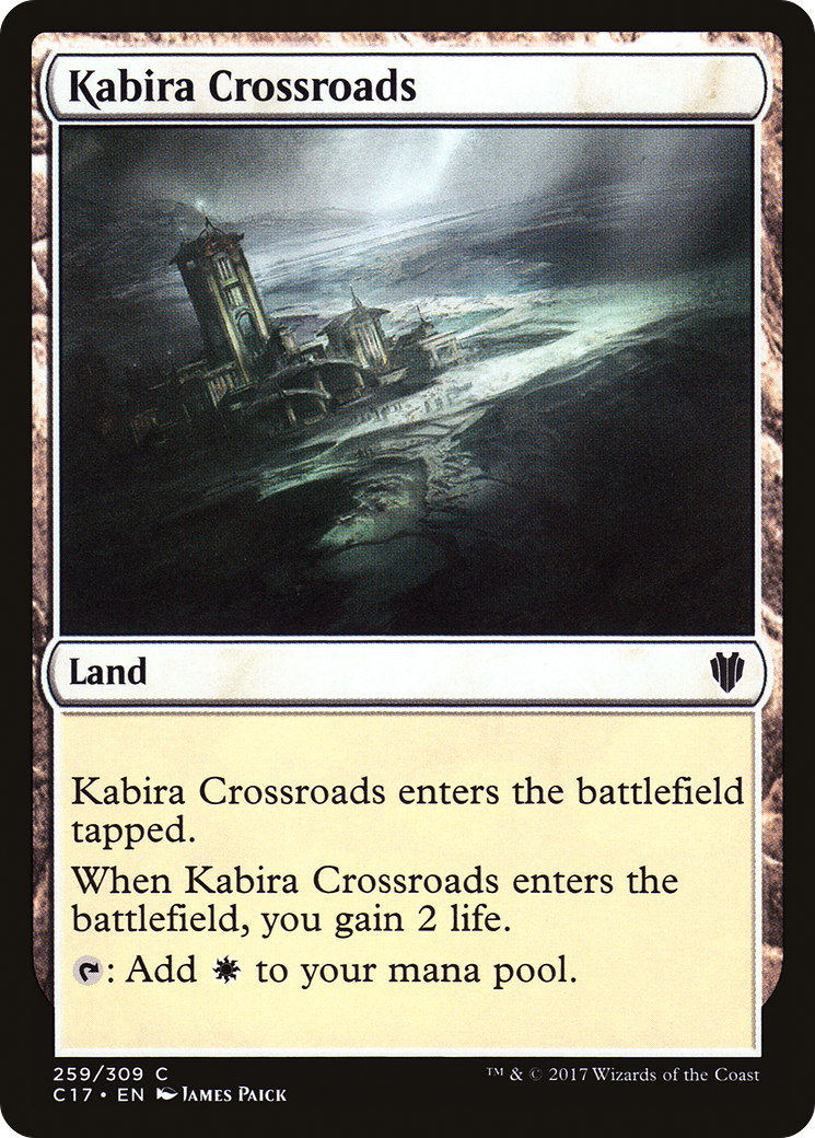 Kabira Crossroads (C17-259) - Commander 2017 - Premium MTG Single from Wizards of the Coast - Just $0.11! Shop now at Game Crave Tournament Store