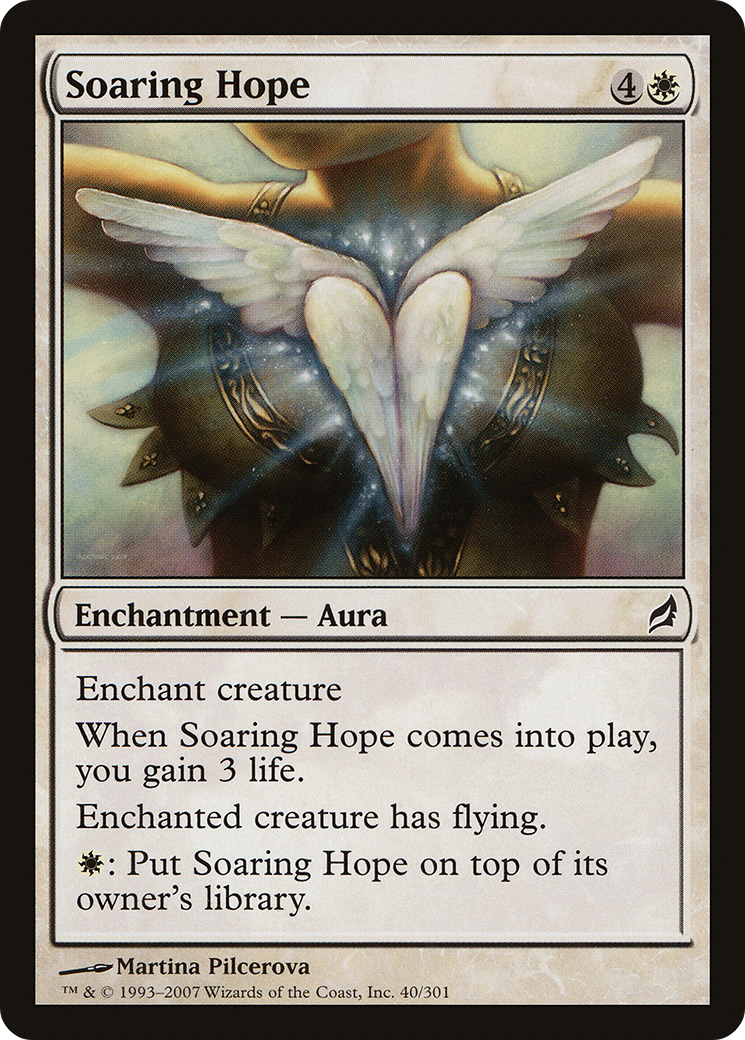 Soaring Hope (LRW-040) - Lorwyn Foil - Premium MTG Single from Wizards of the Coast - Just $0.25! Shop now at Game Crave Tournament Store