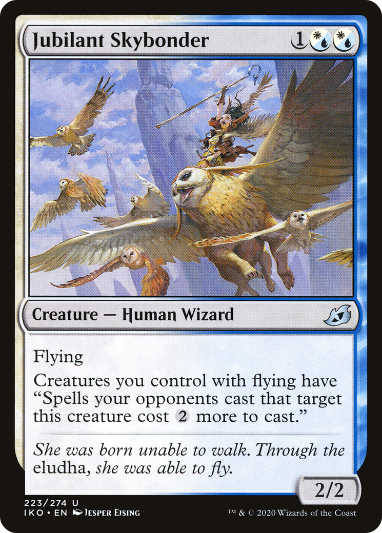 Jubilant Skybonder (IKO-223) - Ikoria: Lair of Behemoths Foil - Premium MTG Single from Wizards of the Coast - Just $0.10! Shop now at Game Crave Tournament Store