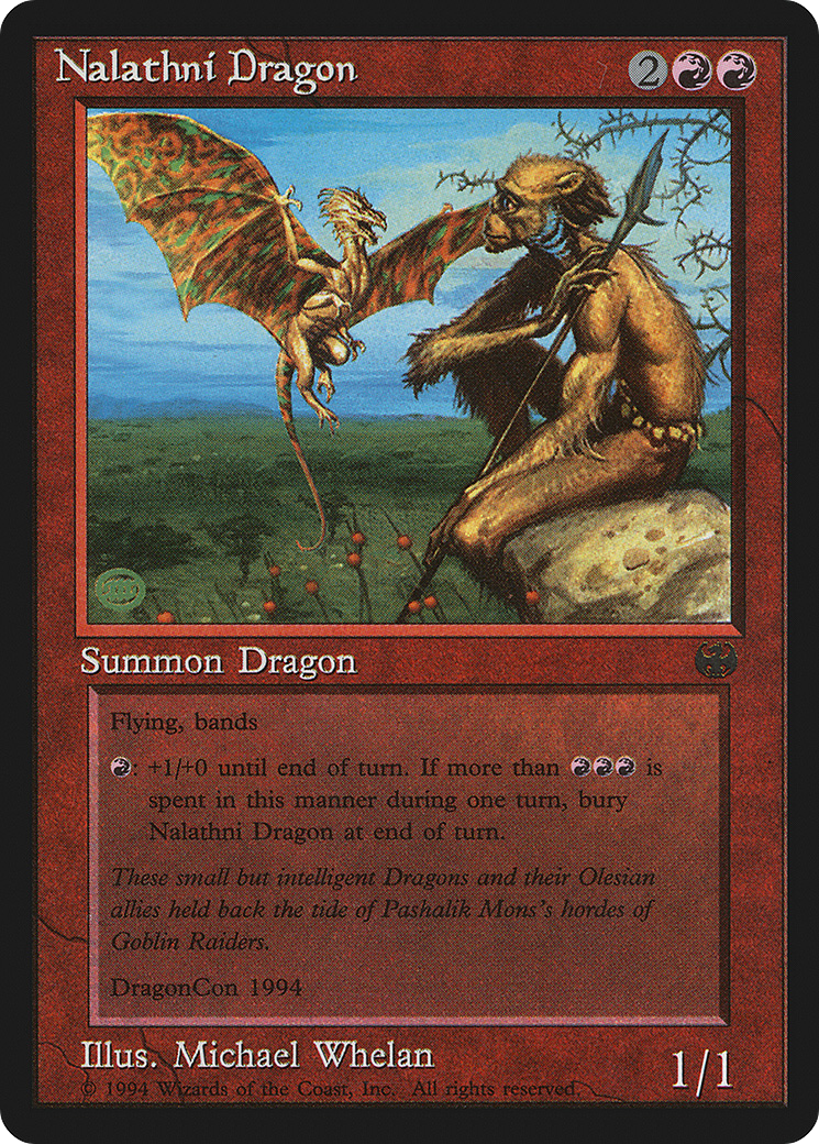 Nalathni Dragon (PDRC-001) - Dragon Con - Premium MTG Single from Wizards of the Coast - Just $3.37! Shop now at Game Crave Tournament Store