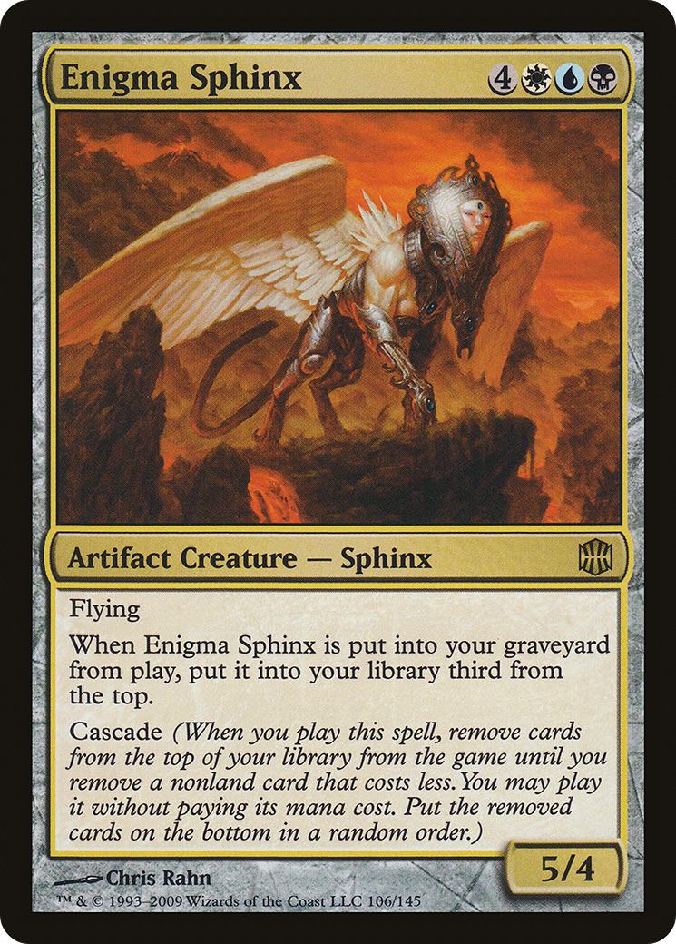 Enigma Sphinx (ARB-106) - Alara Reborn - Premium MTG Single from Wizards of the Coast - Just $0.30! Shop now at Game Crave Tournament Store