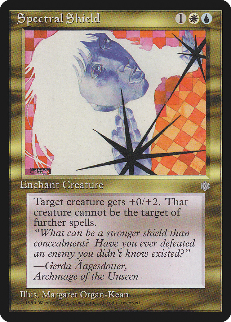 Spectral Shield (ICE-302) - Ice Age - Premium MTG Single from Wizards of the Coast - Just $0.08! Shop now at Game Crave Tournament Store