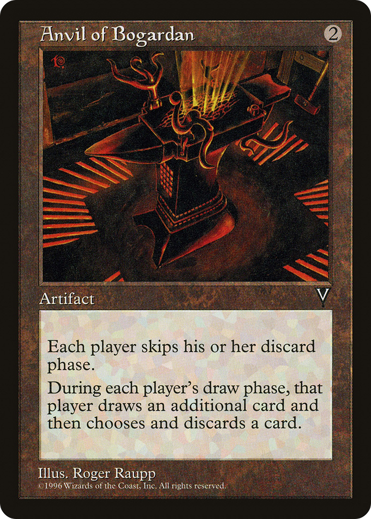 Anvil of Bogardan (VIS-141) - Visions - Premium MTG Single from Wizards of the Coast - Just $10.40! Shop now at Game Crave Tournament Store