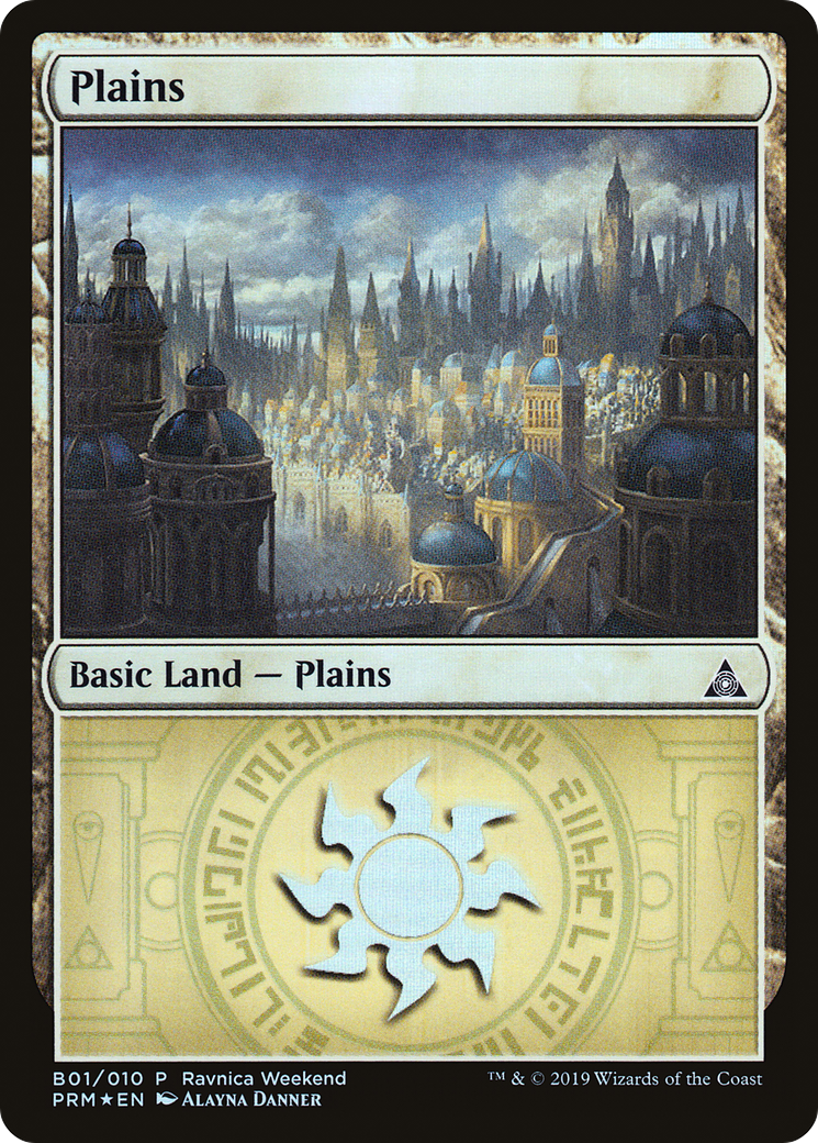 Plains (PRW2-B01) - RNA Ravnica Weekend Foil - Premium MTG Single from Wizards of the Coast - Just $0.49! Shop now at Game Crave Tournament Store