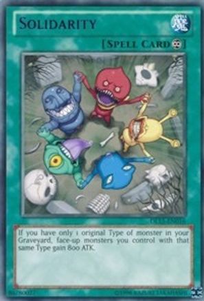 Solidarity (Purple) (DL15-EN016) - Duelist League Promo Unlimited - Premium Yugioh Single from Konami - Just $13.89! Shop now at Game Crave Tournament Store