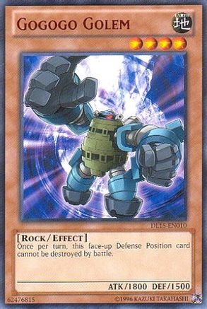 Gogogo Golem (Red) (DL15-EN010) - Duelist League Promo Unlimited - Premium Yugioh Single from Konami - Just $0.51! Shop now at Game Crave Tournament Store
