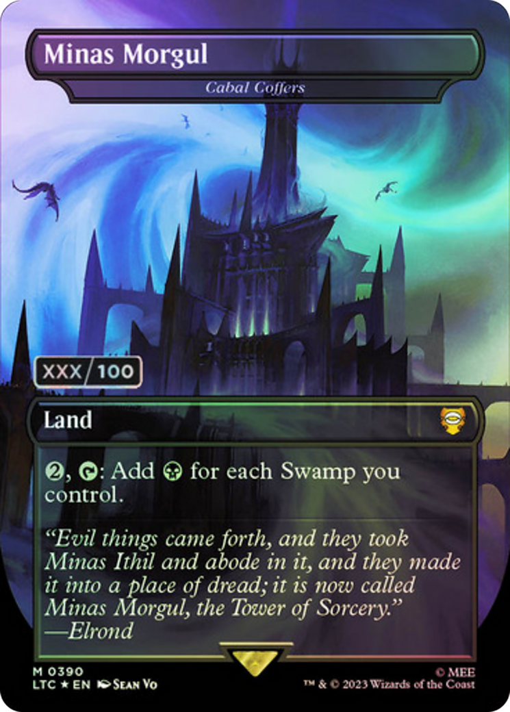 Cabal Coffers (LTC-390Z) - Tales of Middle-earth Commander / Minas Morgul (Borderless) Foil - Premium MTG Single from Wizards of the Coast - Just $0! Shop now at Game Crave Tournament Store