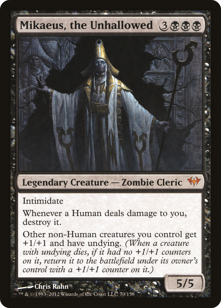 Mikaeus, the Unhallowed (DKA-070) - Dark Ascension - Premium MTG Single from Wizards of the Coast - Just $7.25! Shop now at Game Crave Tournament Store