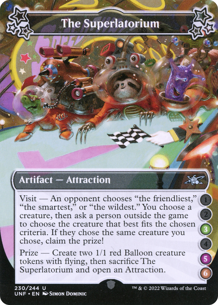 The Superlatorium (UNF-230E) - Unfinity - Premium MTG Single from Wizards of the Coast - Just $0.08! Shop now at Game Crave Tournament Store