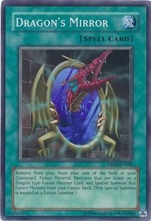 Dragon's Mirror (DR04-EN040) - Dark Revelation Volume 4 Unlimited - Premium Yugioh Single from Konami - Just $22.58! Shop now at Game Crave Tournament Store