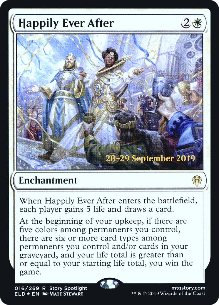 Happily Ever After (PELD-16S) - Throne of Eldraine Promos Foil - Premium MTG Single from Wizards of the Coast - Just $0.65! Shop now at Game Crave Tournament Store