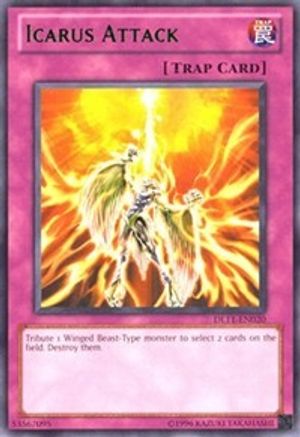 Icarus Attack (Green) (DL11-EN020) - Duelist League Promo Unlimited - Premium Yugioh Single from Konami - Just $1.84! Shop now at Game Crave Tournament Store