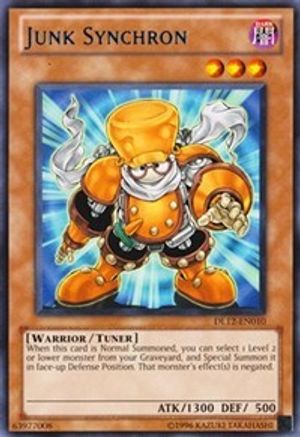 Junk Synchron (Blue) (DL12-EN010) - Duelist League Promo Unlimited - Premium Yugioh Single from Konami - Just $5.30! Shop now at Game Crave Tournament Store
