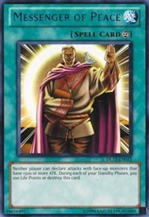 Messenger of Peace (Blue) (DL12-EN013) - Duelist League Promo Unlimited - Premium Yugioh Single from Konami - Just $2.42! Shop now at Game Crave Tournament Store