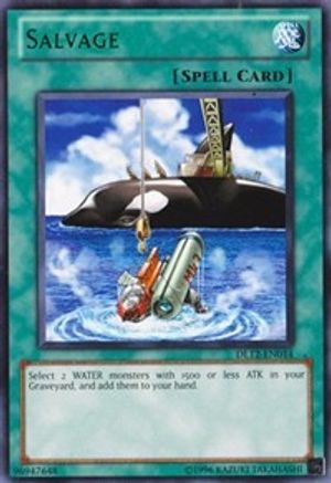 Salvage (Green) (DL12-EN014) - Duelist League Promo Unlimited - Premium Yugioh Single from Konami - Just $0.37! Shop now at Game Crave Tournament Store