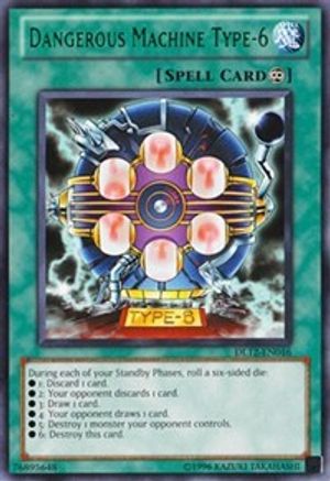 Dangerous Machine Type-6 (Green) (DL12-EN016) - Duelist League Promo Unlimited - Premium Yugioh Single from Konami - Just $1.40! Shop now at Game Crave Tournament Store