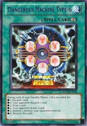 Dangerous Machine Type-6 (Purple) (DL12-EN016) - Duelist League Promo Unlimited - Premium Yugioh Single from Konami - Just $0.79! Shop now at Game Crave Tournament Store