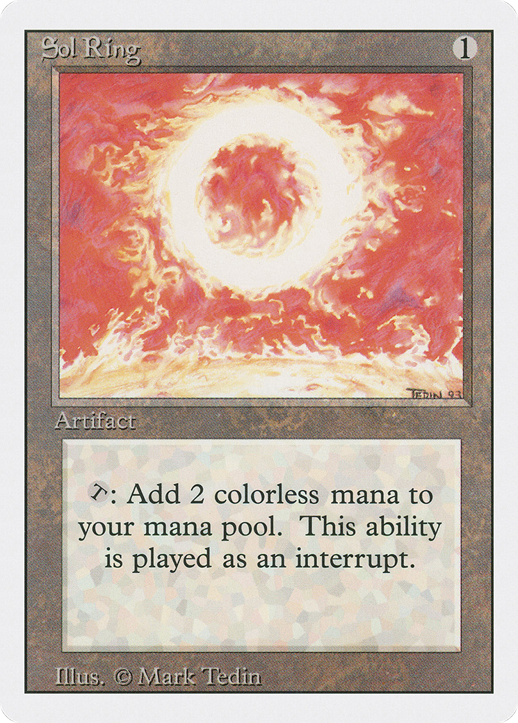 Sol Ring (3ED-274) - Revised Edition - Premium MTG Single from Wizards of the Coast - Just $4.71! Shop now at Game Crave Tournament Store
