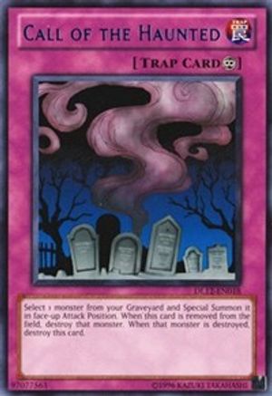 Call of the Haunted (Blue) (DL12-EN018) - Duelist League Promo Unlimited - Premium Yugioh Single from Konami - Just $1.72! Shop now at Game Crave Tournament Store