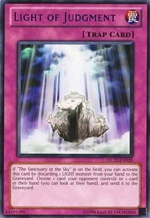 Light of Judgment (Purple) (DL12-EN020) - Duelist League Promo Unlimited - Premium Yugioh Single from Konami - Just $0.60! Shop now at Game Crave Tournament Store