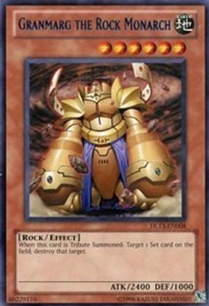 Granmarg the Rock Monarch (Blue) (DL13-EN008) - Duelist League Promo Unlimited - Premium Yugioh Single from Konami - Just $0.69! Shop now at Game Crave Tournament Store