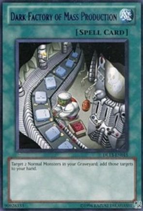 Dark Factory of Mass Production (Purple) (DL13-EN015) - Duelist League Promo Unlimited - Premium Yugioh Single from Konami - Just $1.37! Shop now at Game Crave Tournament Store